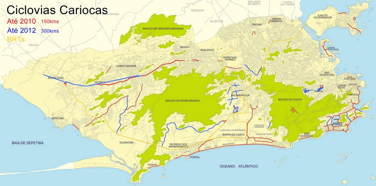 Rio de Janeiro basikal peta